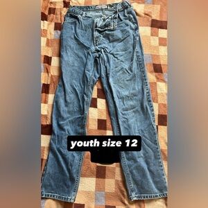 Youth Size 12 Blue Jeans